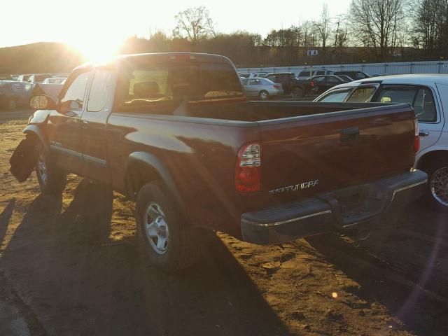 5TBRU34106S478935 - 2006 TOYOTA TUNDRA ACC BURGUNDY photo 3