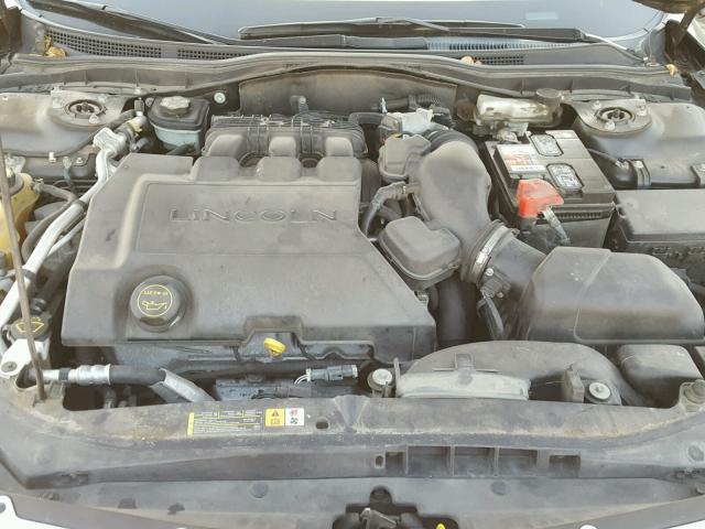 3LNHM26T87R672480 - 2007 LINCOLN MKZ შავი ფოტო 7