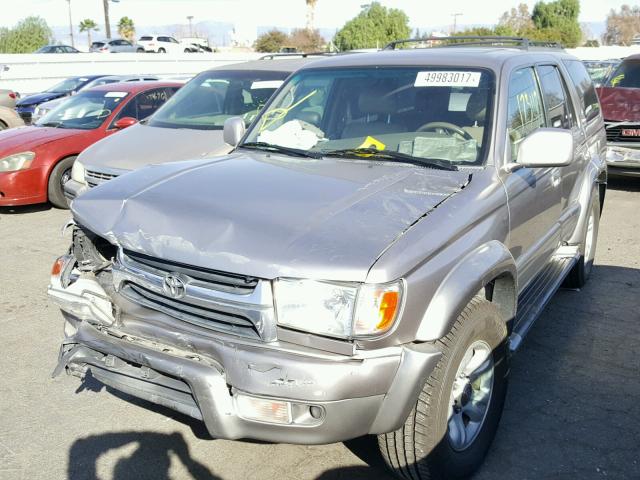 JT3GN87R520244706 - 2002 TOYOTA 4RUNNER LI SILVER photo 2