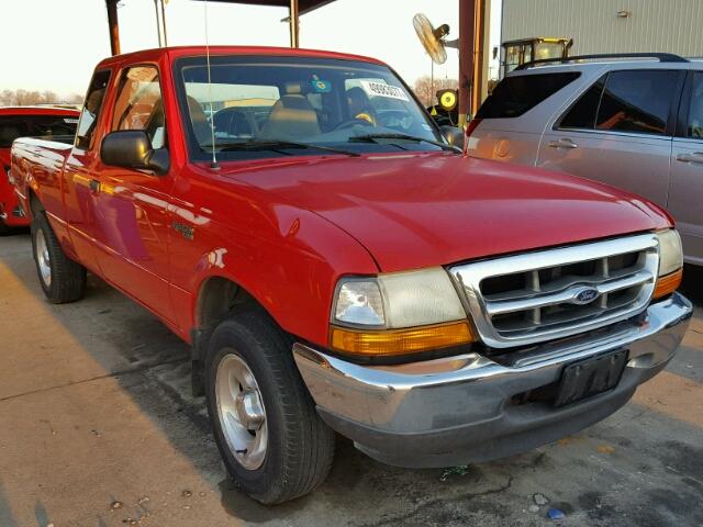 1FTYR14VXYPB33856 - 2000 FORD RANGER SUP RED photo 1