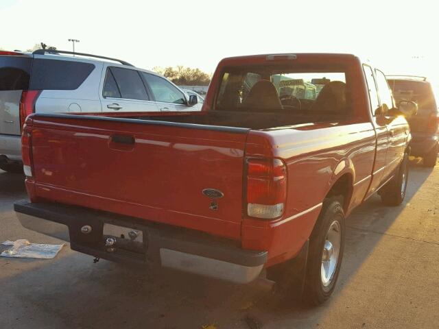 1FTYR14VXYPB33856 - 2000 FORD RANGER SUP RED photo 4