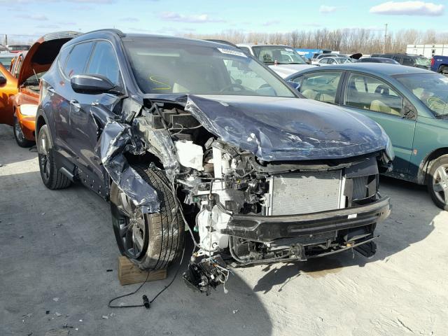 5XYZW4LA5HG486571 - 2017 HYUNDAI SANTA FE S 蓝色 照片 1