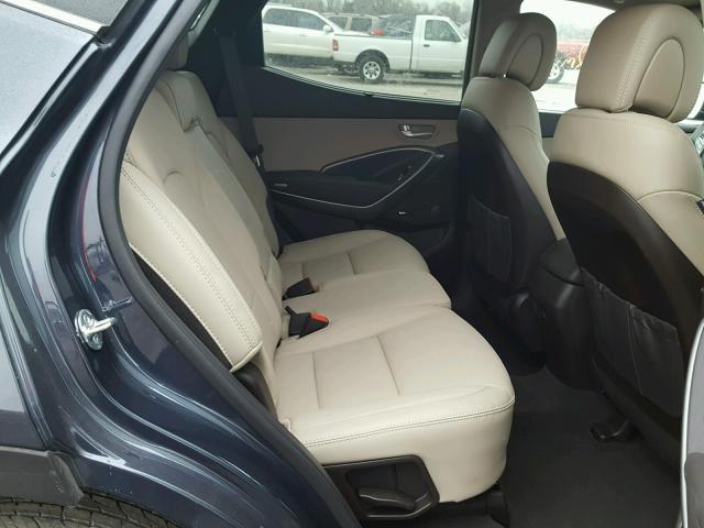 5XYZW4LA5HG486571 - 2017 HYUNDAI SANTA FE S 蓝色 照片 6