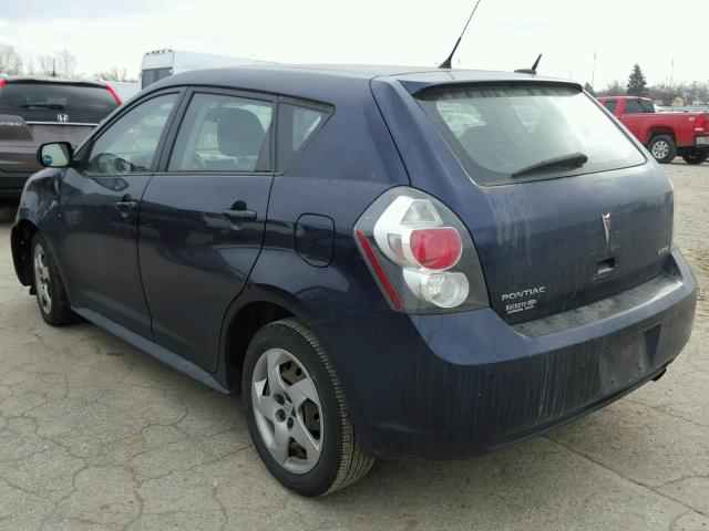 5Y2SP67849Z464520 - 2009 PONTIAC VIBE BLUE photo 3