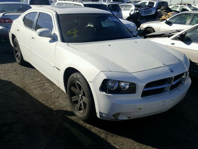 2B3KA53H66H482029 - 2006 DODGE CHARGER R/ WHITE photo 1