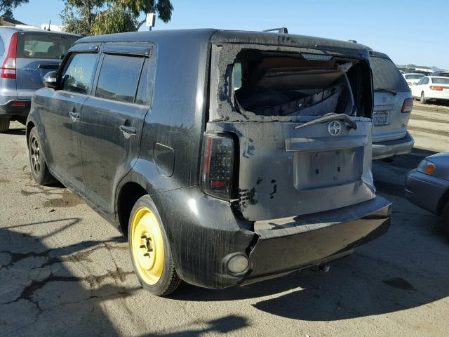 JTLKE50E981023824 - 2008 SCION XB BLACK photo 3