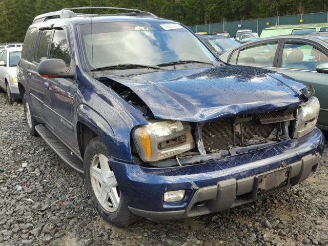 1GNET16S336149250 - 2003 CHEVROLET TRAILBLAZE BLUE photo 1