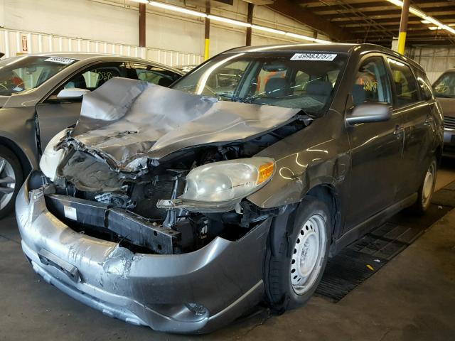 2T1KR32E25C338831 - 2005 TOYOTA COROLLA MA GRAY photo 2