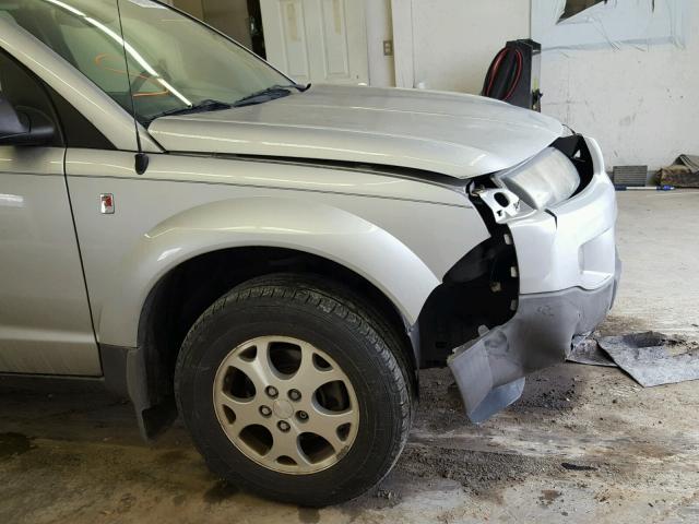 5GZCZ53B43S851898 - 2003 SATURN VUE SILVER photo 9