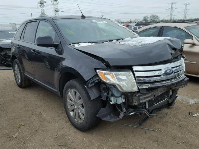 2FMDK38C77BB35959 - 2007 FORD EDGE SEL BLACK photo 1