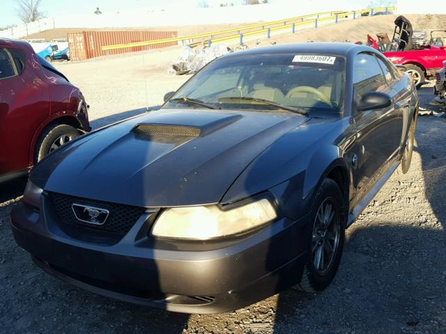 1FAFP40684F209237 - 2004 FORD MUSTANG GRAY photo 2