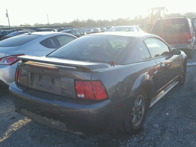 1FAFP40684F209237 - 2004 FORD MUSTANG GRAY photo 4