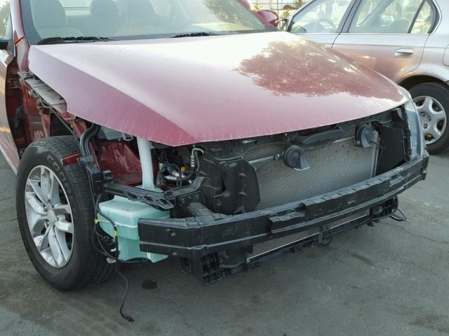 5XXGM4A7XDG131026 - 2013 KIA OPTIMA LX RED photo 9