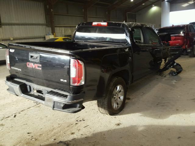 1GTG5BEA8F1150308 - 2015 GMC CANYON SLE BLACK photo 4