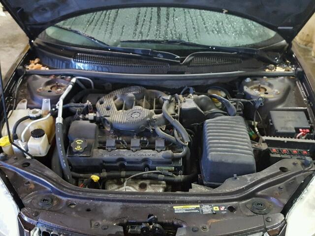 1B3EL36T14N369007 - 2004 DODGE STRATUS SE PURPLE photo 7