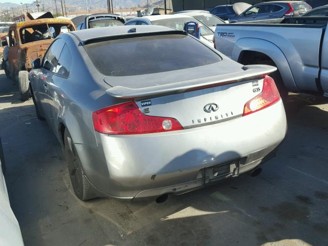 JNKCV54E34M817719 - 2004 INFINITI G35 SILVER photo 3