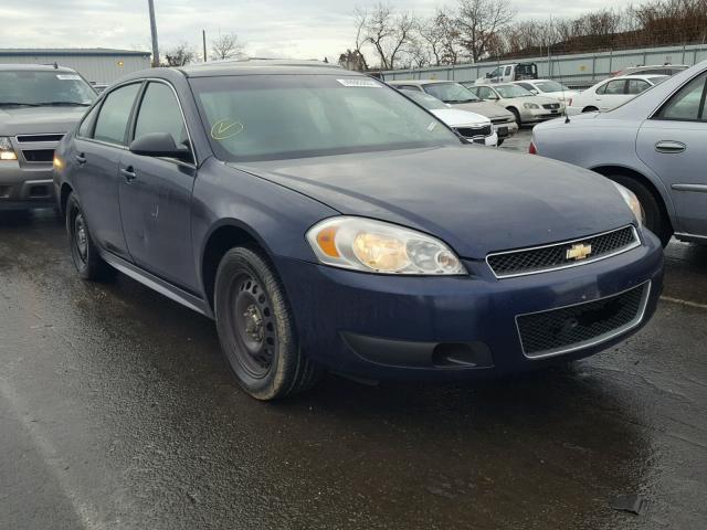 2G1WD5E3XC1265833 - 2012 CHEVROLET IMPALA POL BLUE photo 1