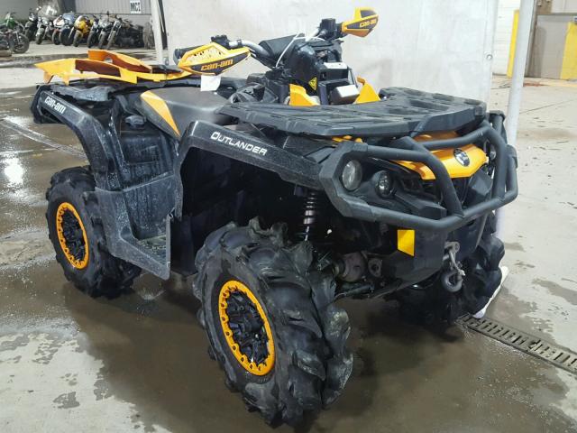 3JBLKAX24GJ001474 - 2016 CAN-AM OUTLANDER BLACK photo 1