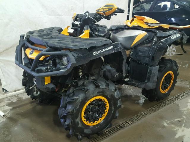 3JBLKAX24GJ001474 - 2016 CAN-AM OUTLANDER BLACK photo 2