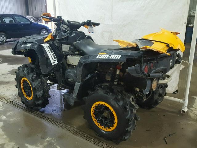 3JBLKAX24GJ001474 - 2016 CAN-AM OUTLANDER BLACK photo 3