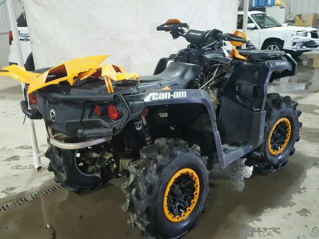 3JBLKAX24GJ001474 - 2016 CAN-AM OUTLANDER BLACK photo 4