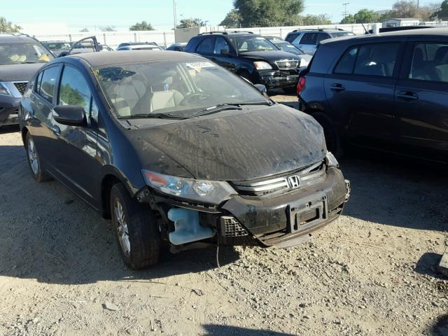 JHMZE2H72AS034919 - 2010 HONDA INSIGHT EX BLACK photo 1