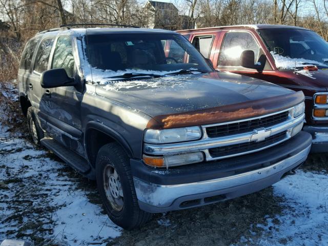 1GNEK13T61J142514 - 2001 CHEVROLET TAHOE K150 GRAY photo 1