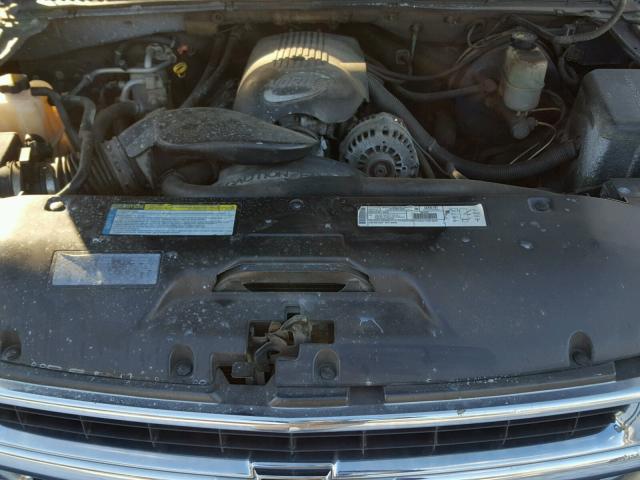 1GNEK13T61J142514 - 2001 CHEVROLET TAHOE K150 GRAY photo 7