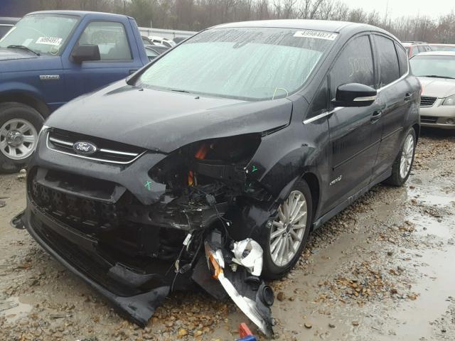 1FADP5BU2DL500925 - 2013 FORD C-MAX SEL BLACK photo 2