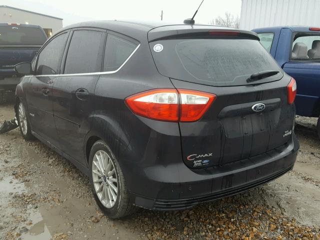 1FADP5BU2DL500925 - 2013 FORD C-MAX SEL BLACK photo 3