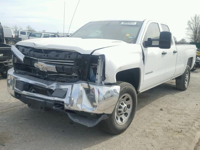 1GC5KYC85FZ118386 - 2015 CHEVROLET SILVERADO WHITE photo 2