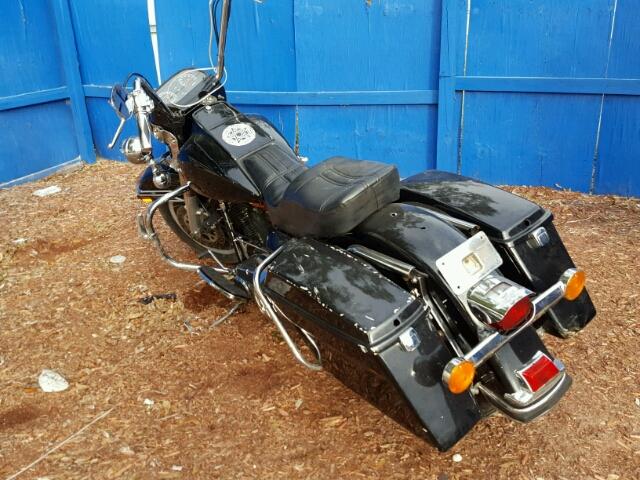 1HD1DJL15GY500717 - 1986 HARLEY-DAVIDSON FLHT CLASS BLACK photo 3