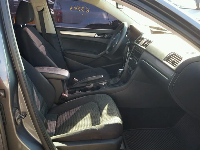 1VWAP7A38EC009002 - 2014 VOLKSWAGEN PASSAT S გრაფიტი ფოტო 5