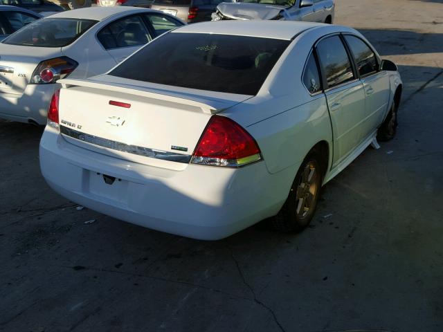 2G1WB5EK0A1197388 - 2010 CHEVROLET IMPALA LT WHITE photo 4