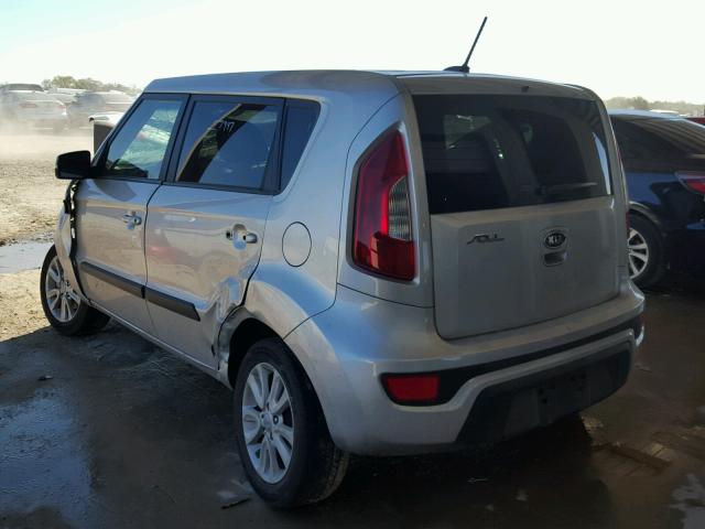 KNDJT2A61C7411820 - 2012 KIA SOUL + SILVER photo 3