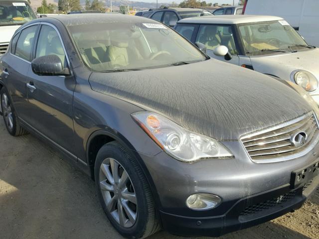 JNKAJ09F28M350077 - 2008 INFINITI EX35 BASE GRAY photo 1