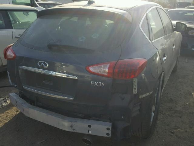 JNKAJ09F28M350077 - 2008 INFINITI EX35 BASE GRAY photo 4