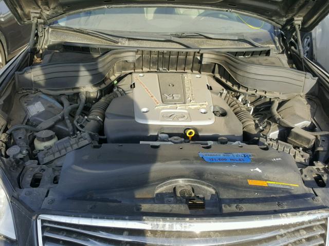 JNKAJ09F28M350077 - 2008 INFINITI EX35 BASE GRAY photo 7