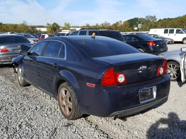 1G1ZH57B18F177968 - 2008 CHEVROLET MALIBU 1LT BLUE photo 3