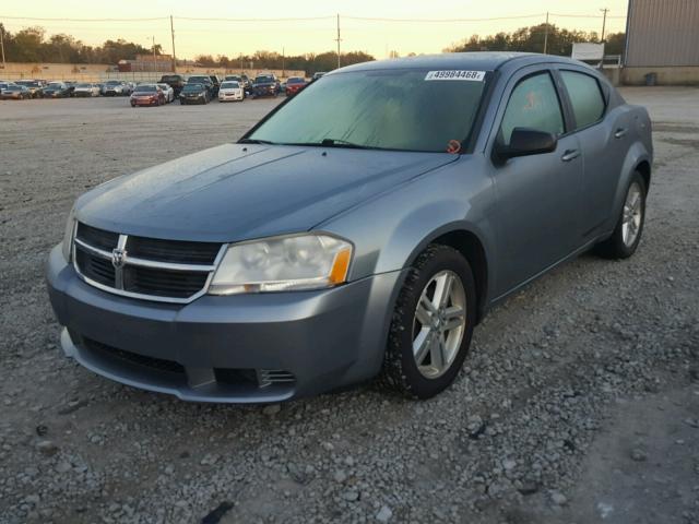 1B3LC56R28N279216 - 2008 DODGE AVENGER SX GRAY photo 2