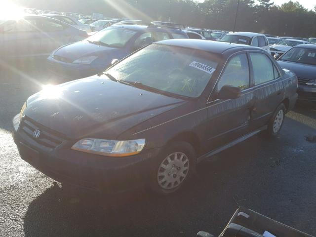 1HGCF86641A063279 - 2001 HONDA ACCORD VAL GREEN photo 2