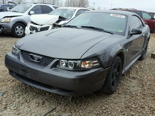 1FAFP40684F241427 - 2004 FORD MUSTANG GRAY photo 2