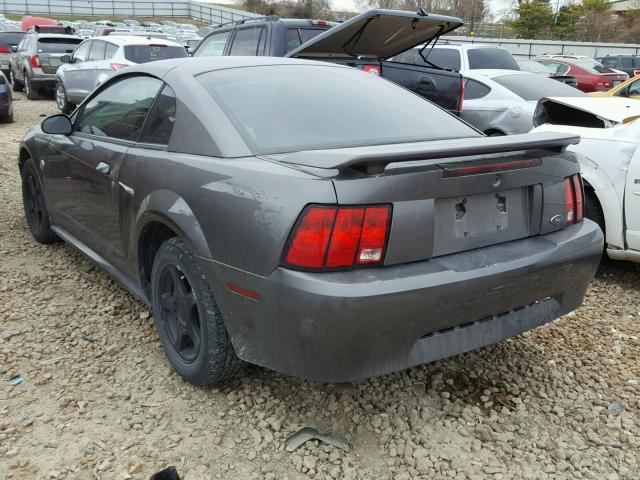 1FAFP40684F241427 - 2004 FORD MUSTANG GRAY photo 3