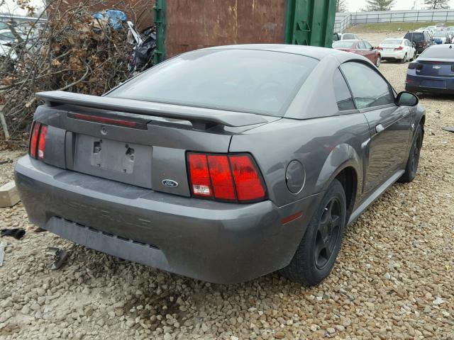 1FAFP40684F241427 - 2004 FORD MUSTANG GRAY photo 4