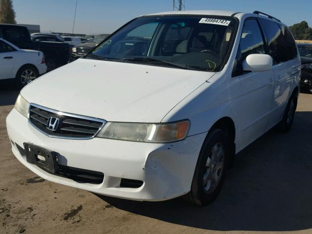 5FNRL18613B018932 - 2003 HONDA ODYSSEY EX WHITE photo 2