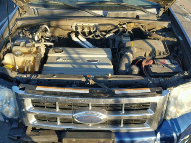 1FMCU49HX8KA55603 - 2008 FORD ESCAPE HEV BLUE photo 7