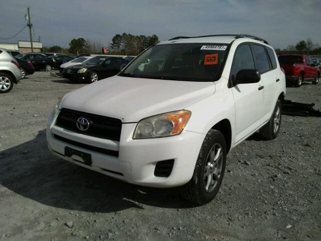 JTMZF4DV4A5017195 - 2010 TOYOTA RAV4 WHITE photo 2