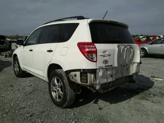 JTMZF4DV4A5017195 - 2010 TOYOTA RAV4 WHITE photo 3