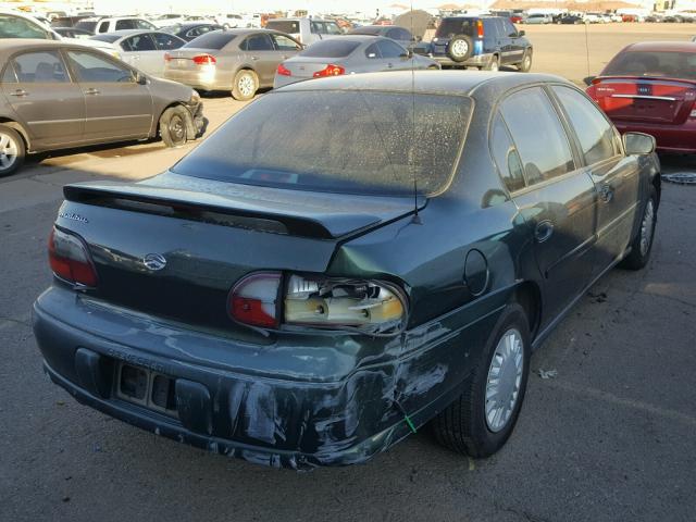 1G1ND52J02M561249 - 2002 CHEVROLET MALIBU GREEN photo 4