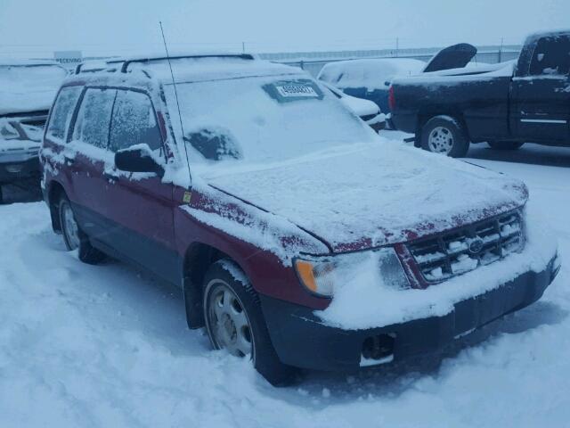 JF1SF635XXH709280 - 1999 SUBARU FORESTER L RED photo 1